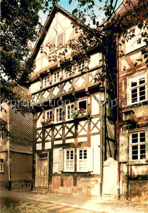 Bad Hersfeld Altes Fachwerkhaus an der Stadtkirche