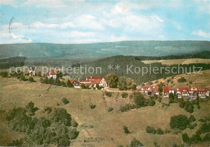 Clausthal-Zellerfeld Goslar Niedersachsen Glockenberg Fliegeraufnahme