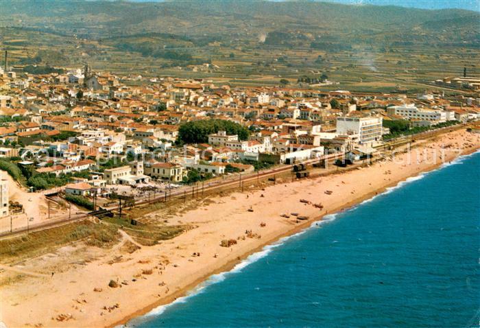 Malgrat de Mar Fliegeraufnahme