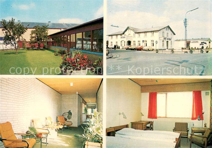 Skaerbaek Aablings Hotel Flur Gaestezimmer