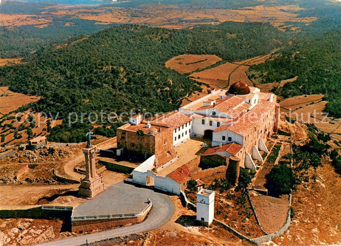 Menorca Santuario de Monte Toro Fliegeraufnahme