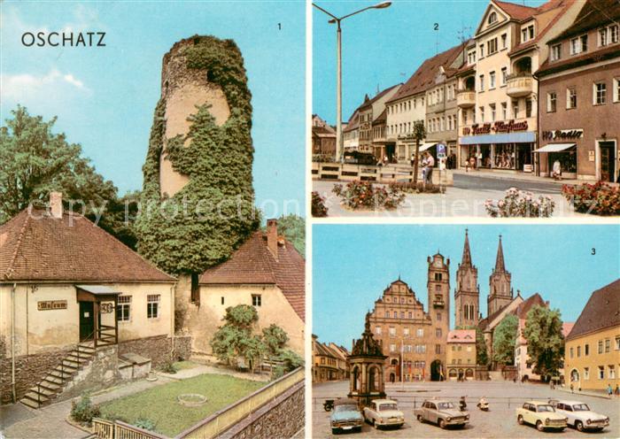 Oschatz Museum Turm Ernst Thaelmann Platz Markt Kirche