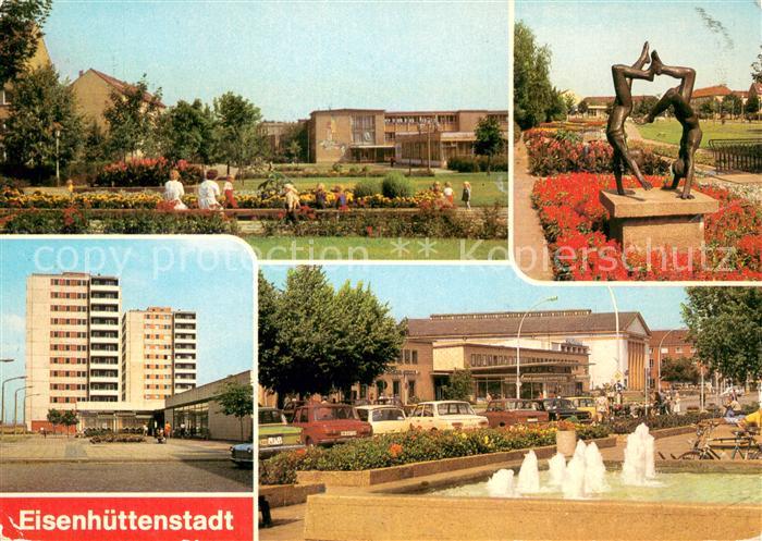 Eisenhuettenstadt Wohnkomplex Diehloer Strasse Leninallee Strasse der Republik