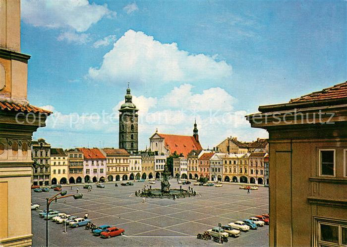 Ceske Budejovice Zizkovo namesti Platz Innenstadt