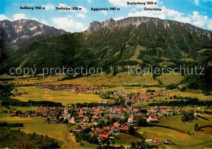 Pfronten Ostallgaeu Bayern Allgaeuer Alpen Fliegeraufnahme