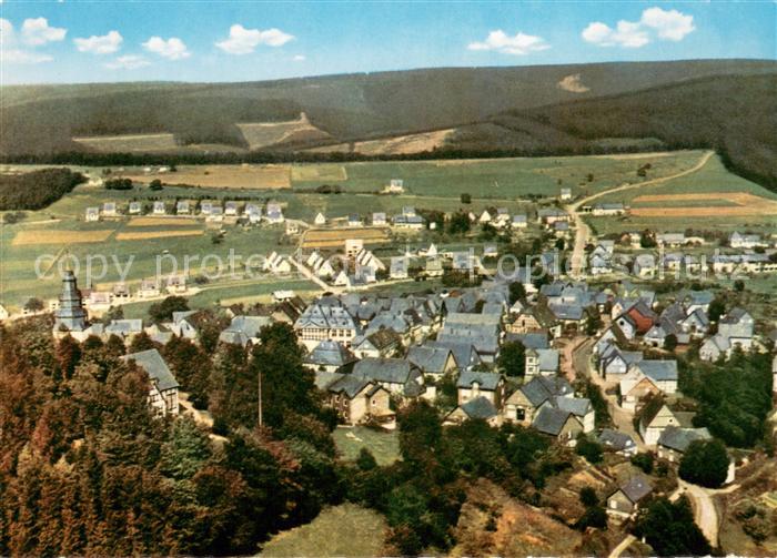 Eversberg Luftkurort Fliegeraufnahme