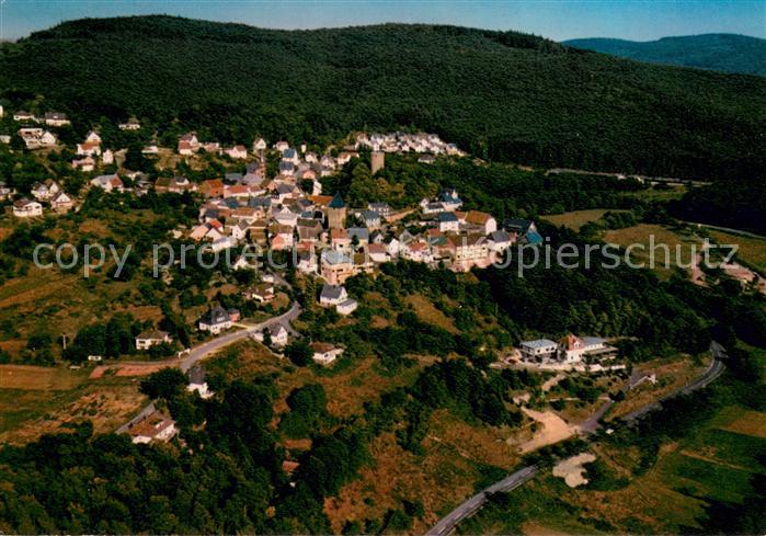 Altweilnau Erholungsort Naturpark Hochtaunus Fliegeraufnahme