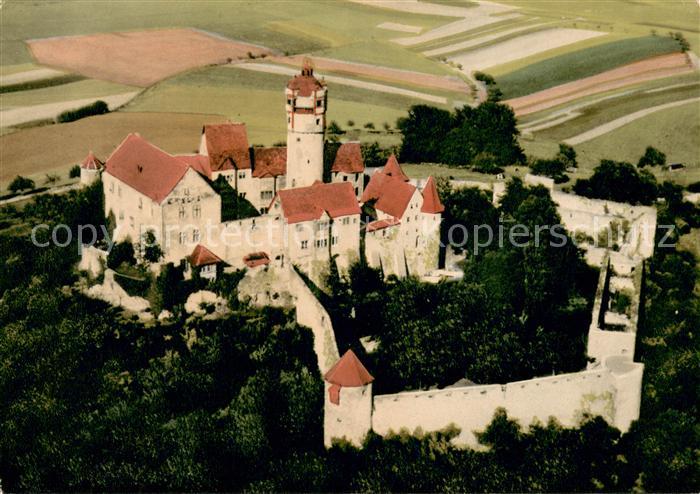 Ronneburg Hessen Burg Ronneburg Fliegeraufnahme