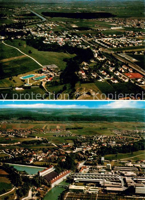 Toeging Inn Fliegeraufnahme