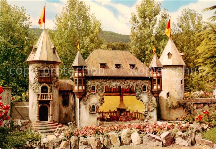 Altsimonswald Cafe Maerchengarten Dornroeschenschloss im Schwarzwald Erbauer Alb