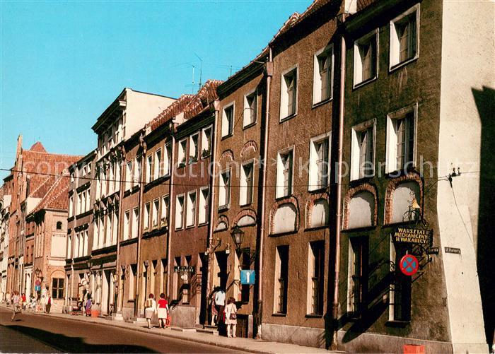 Torun Thorn Zabytkowe kamieniczki przy ulicy Mikolaja Kopernika Historische Miet