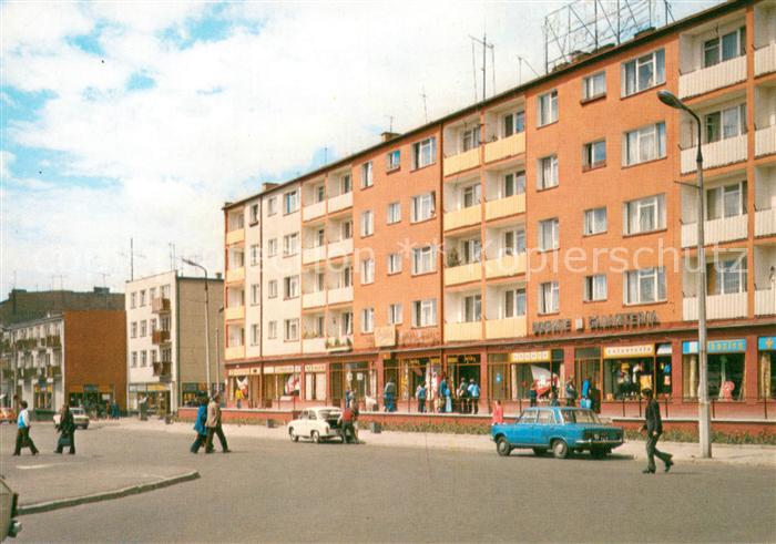 Lebork Fragment placu Pokoju Friedensplatz