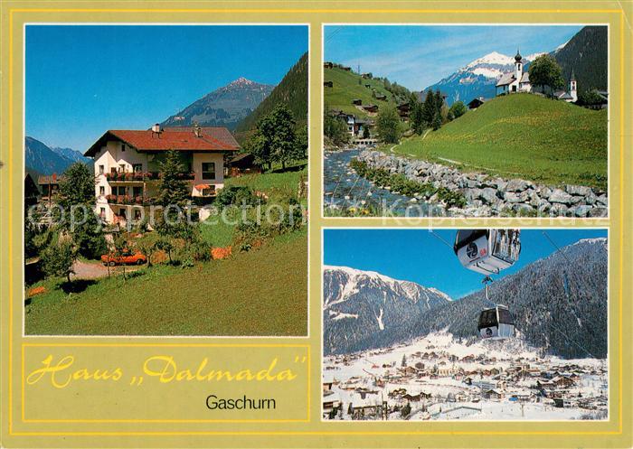 Gaschurn Vorarlberg Gaestehaus Pension Haus Dalmada Wintersportplatz Montafon Al