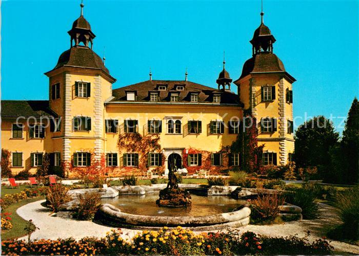 Velden Woerthersee Schlosshotel Park Springbrunnen