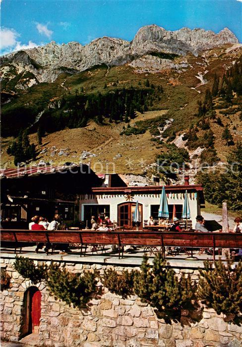 Imst Tirol Latschenhuette mit Platteinspitze Lechtaler Alpen