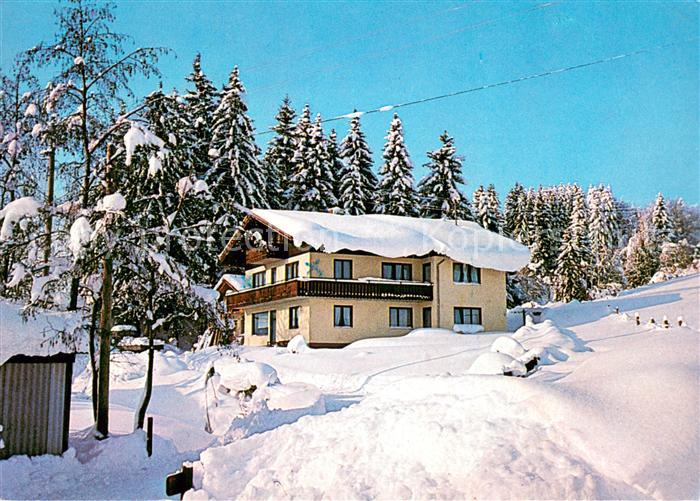 Immenstadt Allgaeu Gaestehaus Schmid Winterlandschaft Allgaeuer Alpen