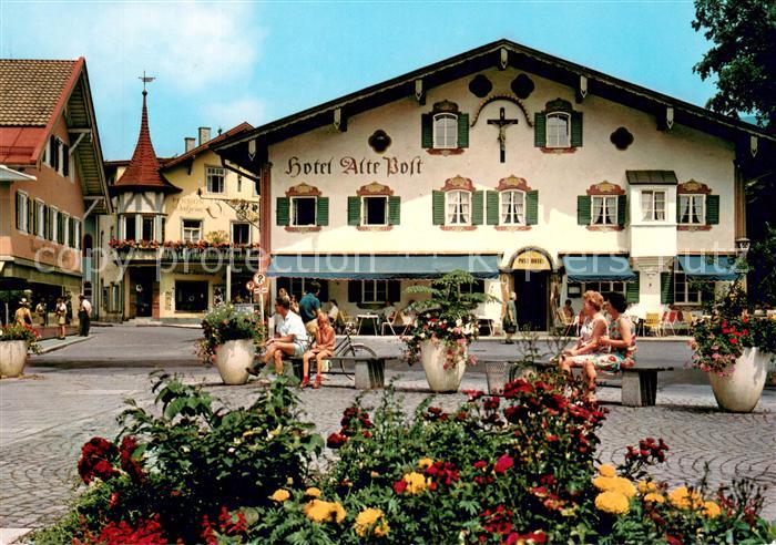 OBERAMMERGAU Bayern Hotel Alte Post am Dorfplatz