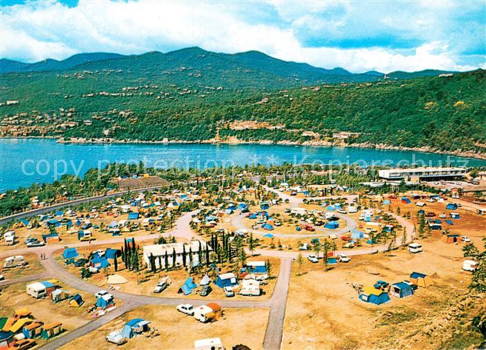 Opatija Abbazia Avto Kamp Preluk Campingplatz Bucht Fliegeraufnahme