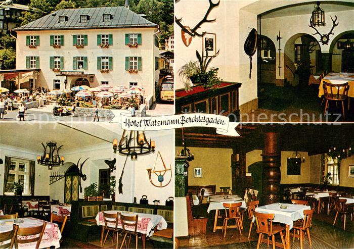 BERCHTESGADEN Bayern Hotel Watzmann Restaurant Terrasse