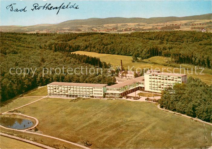 Bad Rothenfelde Sanatorium Teutoburger Wald Fliegeraufnahme