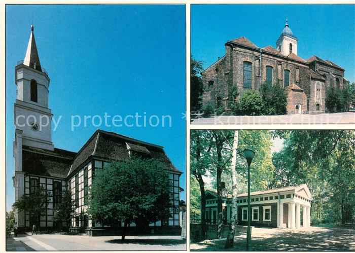 Zielona Gora Kosciol Matki Boskiej Kosciol sw Jadwigi Park Tysiaclecia