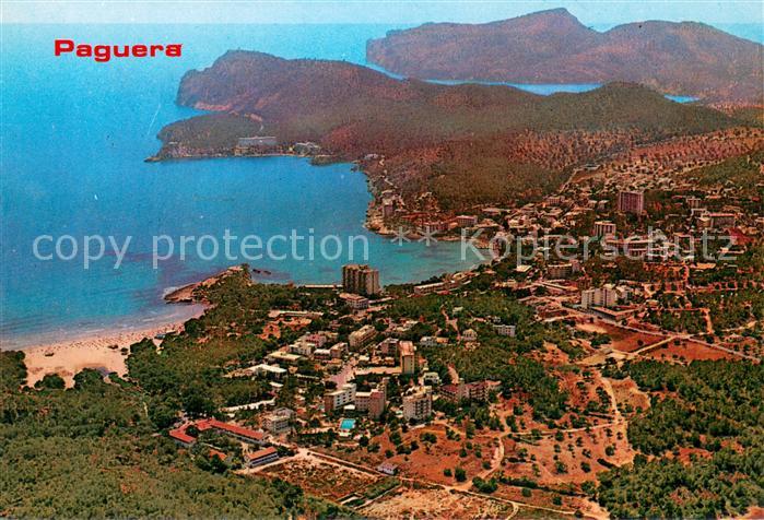 Paguera Mallorca Islas Baleares Fliegeraufnahme
