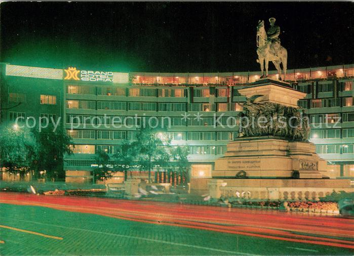 Sofia Sophia Denkmal der Befreier und Grand Hotel Sofia