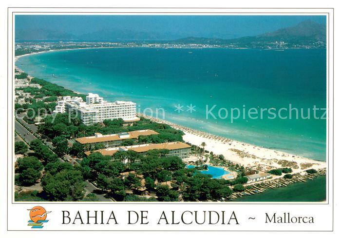 Bahia de Alcudia Fliegeraufnahme