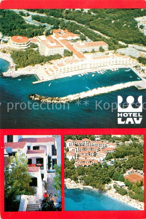 Split Spalato Hotel Lav Fliegeraufnahmen