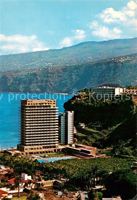 Puerto de la Cruz Hotel San Felipe Oro Negro Fliegeraufnahme