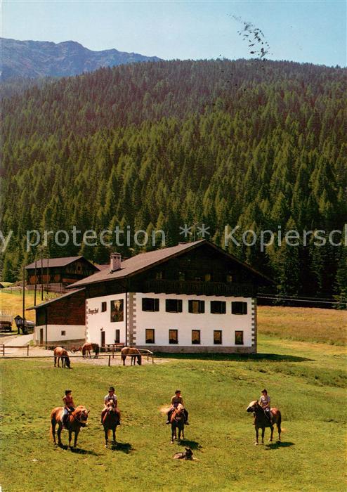 Reinswald Sarntal Pension Bergerhof Ponyreiten