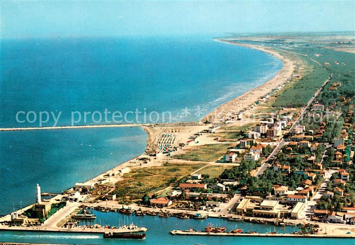 Marina di Ravenna Fliegeraufnahme