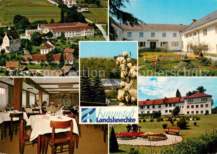 Bad Schoenau Kuranstalt Landsknechte Pfarrkirche Speisesaal Innenhof Kuranstalt