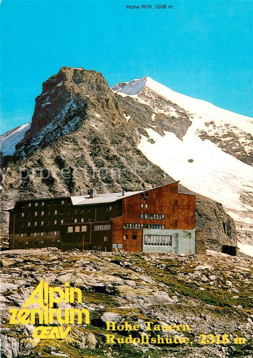 Uttendorf Salzburg Rudolfshuette am Weisssee Alpin Zentrum