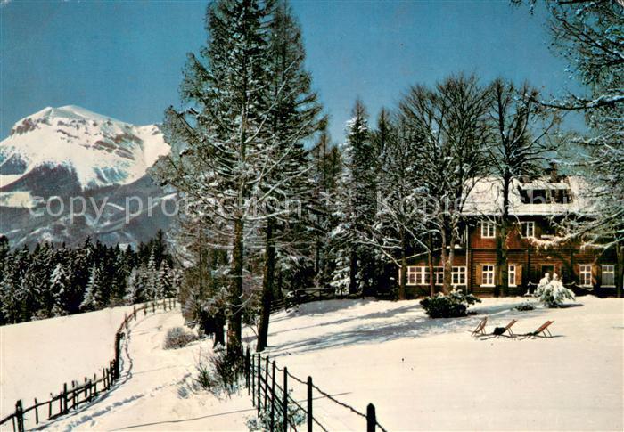 Speckbacherhuette Kreuzberg mit Rax