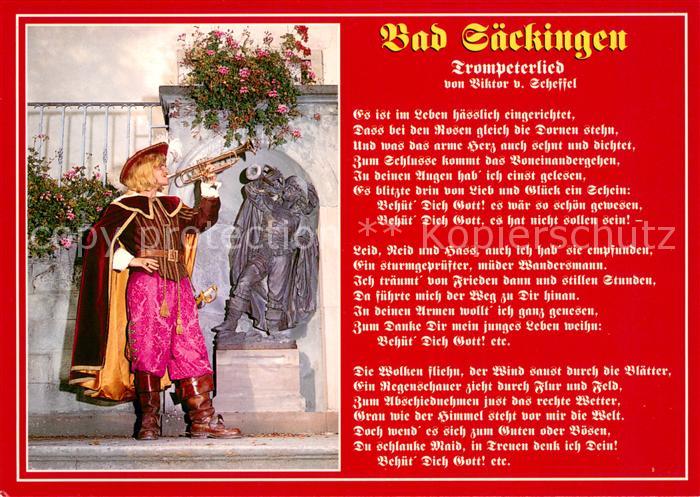 Bad Saeckingen Trompeter von Saeckingen Trompeterlied