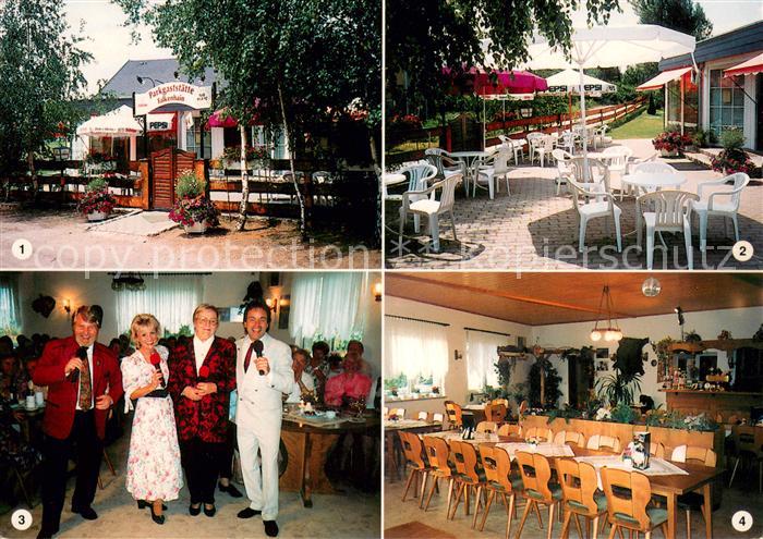 Falkenhain Altenburg Parkgaststaette Terrasse Gaststube Musikquartett