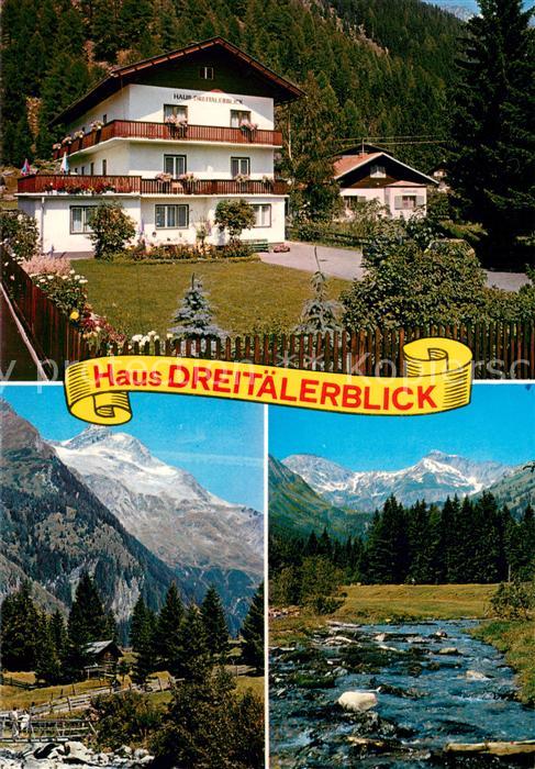 Mallnitz Kaernten Haus Dreitaelerblick Panorama