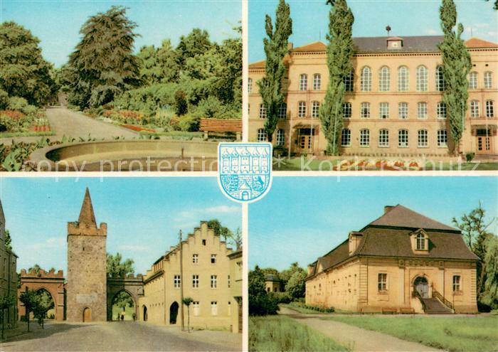 Zerbst Parkanlagen Heidetor Gebaeude