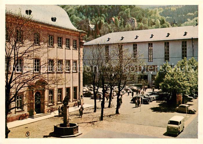 Heidelberg Neckar Alte und neue Universitaet