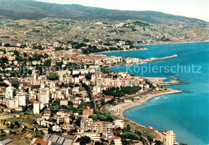San Remo Panorama Riviera dei Fiori veduta aerea