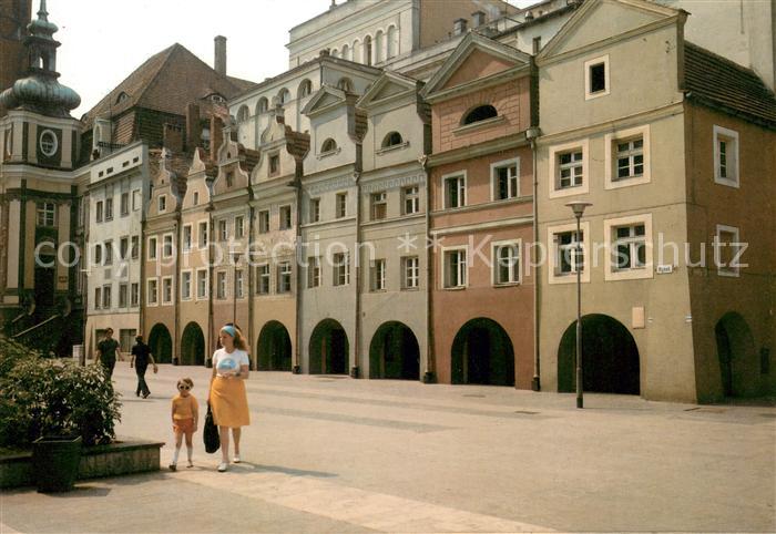 Legnica Marktplatz Renaissance Markthaeuser 16. Jhdt.