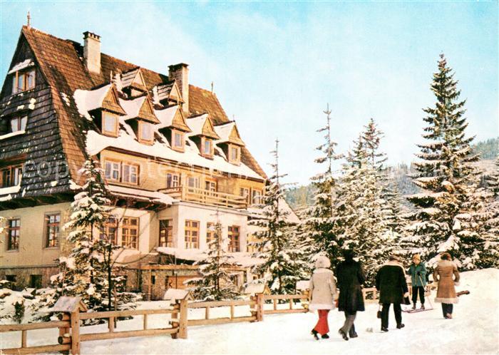 Zakopane Na spacerze Winterspaziergang Hotel