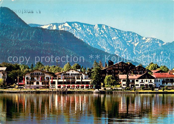 Rottach-Egern Hotel Bachmair am Tegernsee mit Blauberg Mangfallgebirge