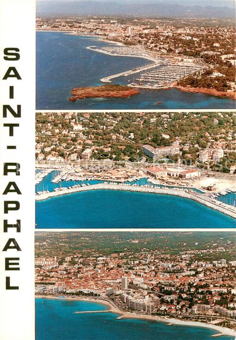 Saint-Raphael Var Côte d Azur vue aérienne