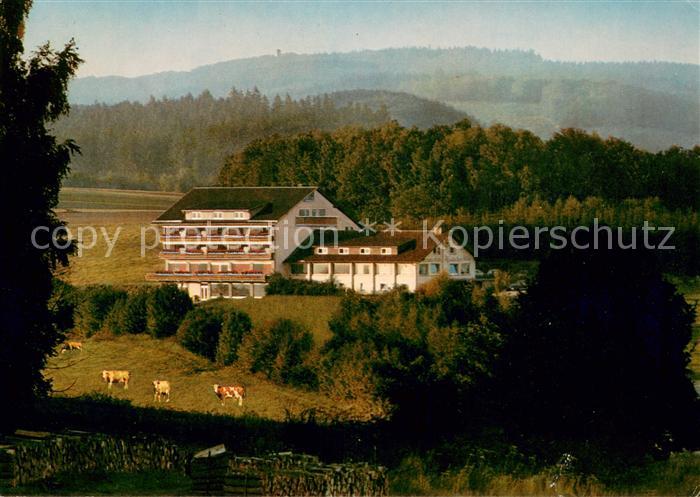 Waldmichelbach SonnenCafe Hotel Kreidacher Hoehe Landschaftspanorama Odenwald