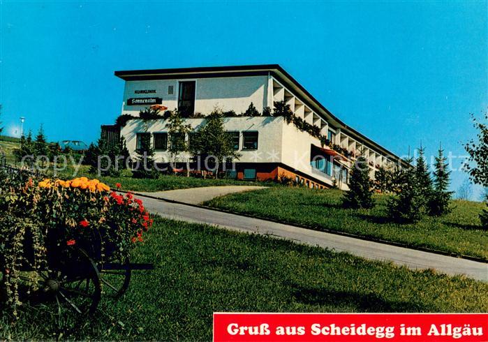 Scheidegg Allgaeu Kurklinik Sonnenalm