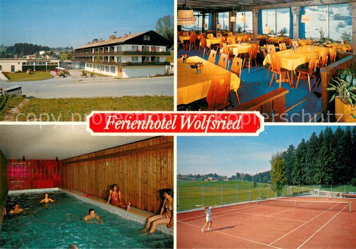 Wolfsried Buflings Hotel Restaurant Wolfsried Hallenbad Tennisplatz