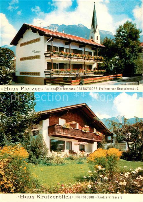 Oberstdorf Ferienappartements Haus Pletzer Haus Kratzerblick
