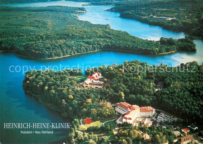 Neu Fahrland Heinrich Heine Klinik Fliegeraufnahme